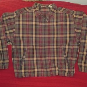 Mens dress zip up light jacket